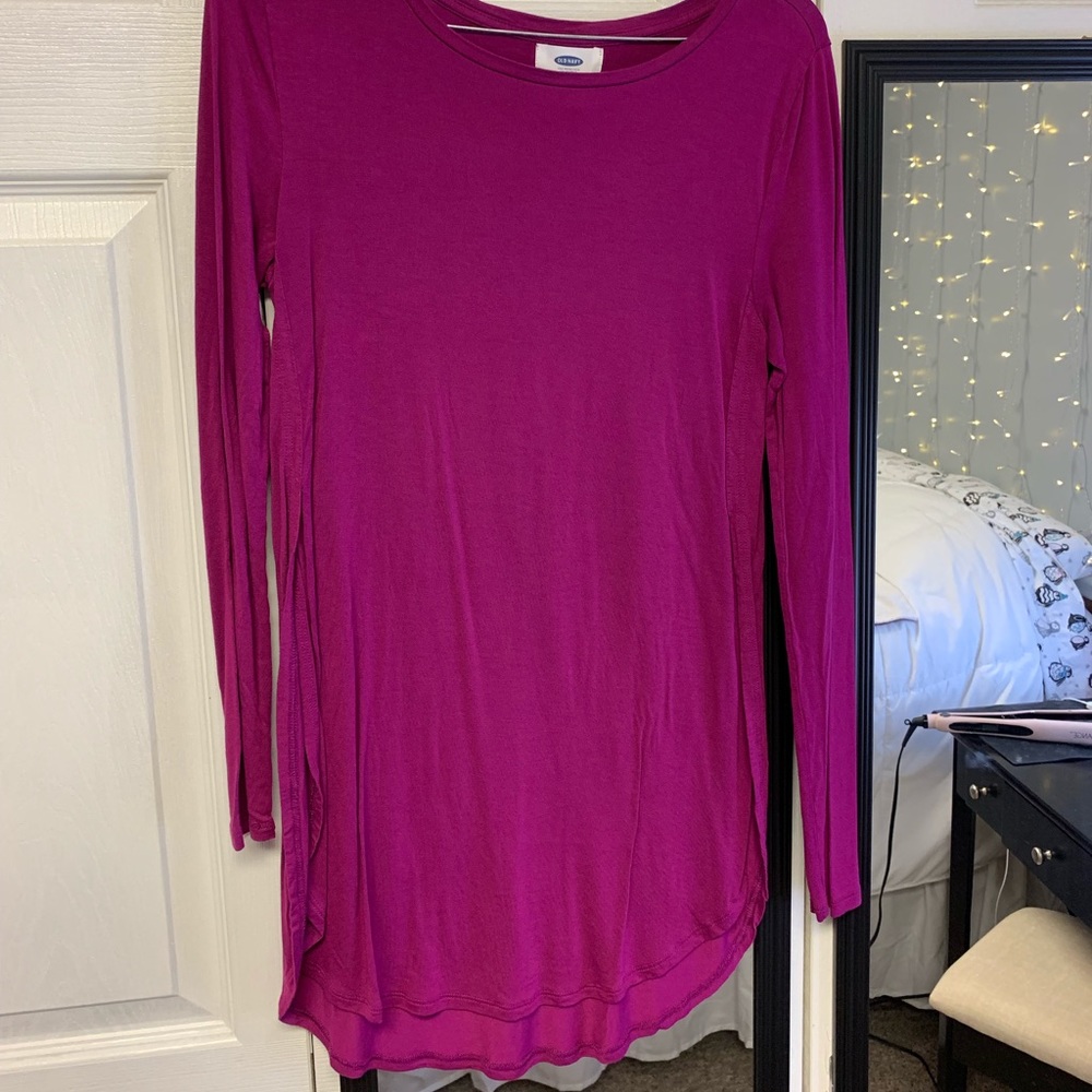 Magenta top